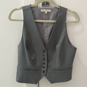 Favorite Daughter Favorite Vest in Frost Grey- Size S; Very Good Condition